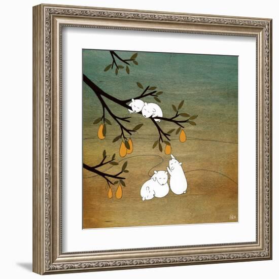 Sugar Plum Tree-Kristiana Pärn-Framed Art Print