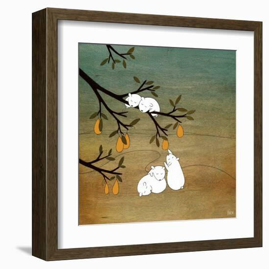 Sugar Plum Tree-Kristiana Pärn-Framed Art Print