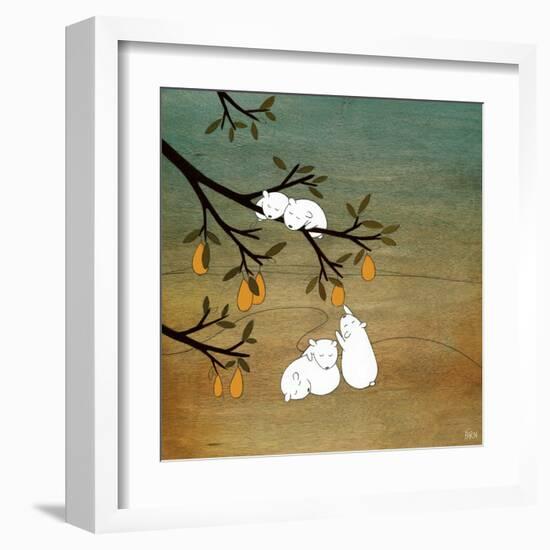 Sugar Plum Tree-Kristiana Pärn-Framed Art Print