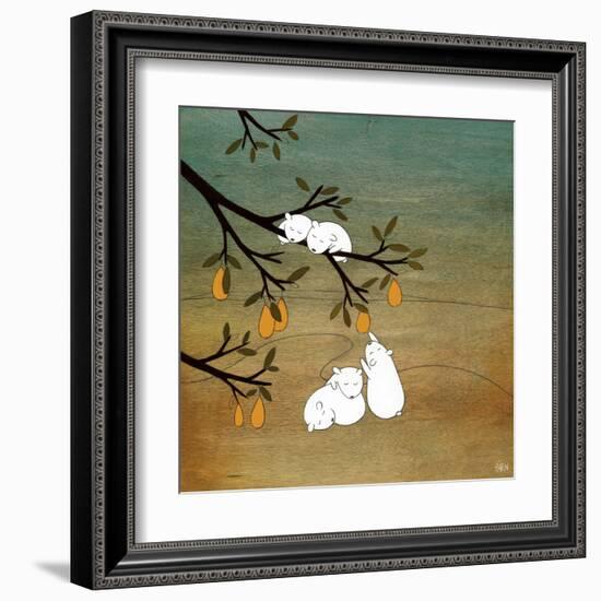 Sugar Plum Tree-Kristiana Pärn-Framed Art Print