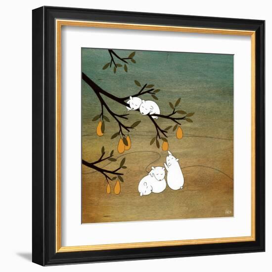 Sugar Plum Tree-Kristiana Pärn-Framed Art Print