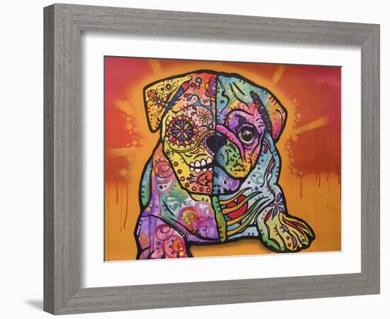 Sugar Pug-Dean Russo-Framed Giclee Print