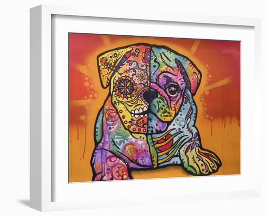 Sugar Pug-Dean Russo-Framed Giclee Print