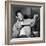 Sugar Ray Robinson Dusting Off His Boxing Gloves for His 1954 Comeback Fight-null-Framed Photo