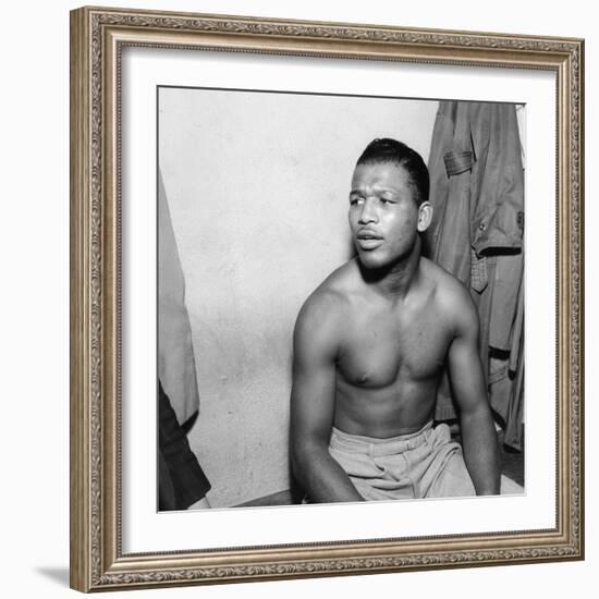 Sugar Ray Robinson-null-Framed Photo