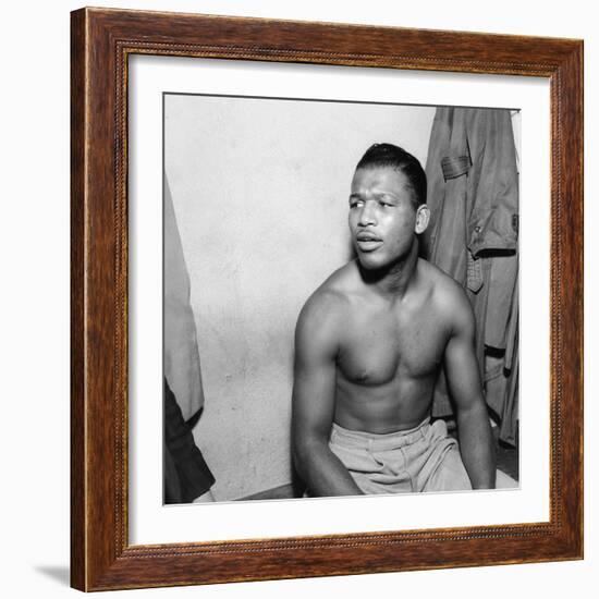 Sugar Ray Robinson-null-Framed Photo