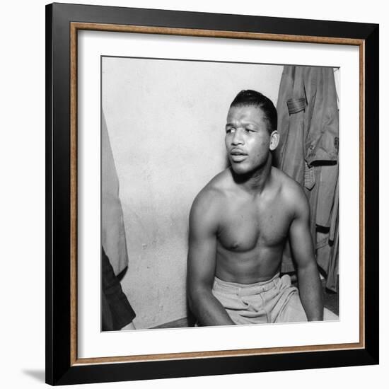 Sugar Ray Robinson-null-Framed Photo