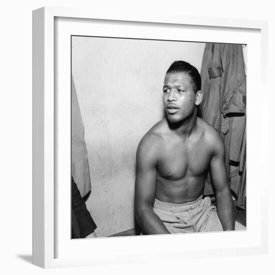 Sugar Ray Robinson-null-Framed Photo