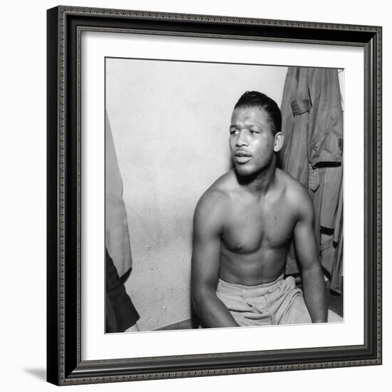 Sugar Ray Robinson-null-Framed Photo