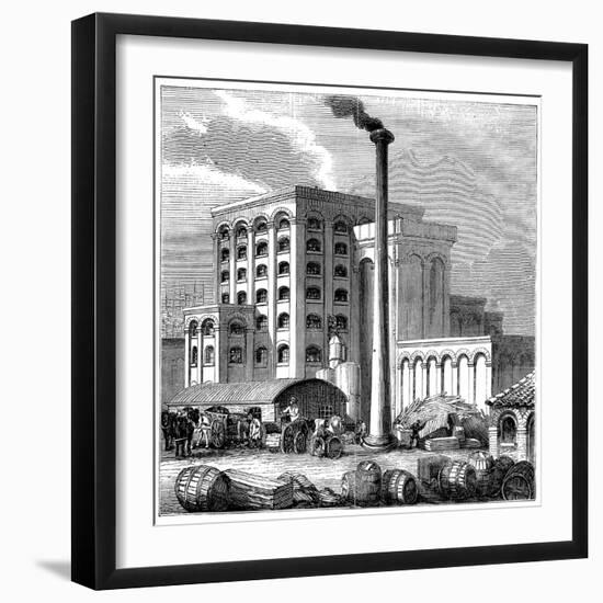 Sugar Refinery, Southampton, England, Which Opened in 1851-null-Framed Giclee Print