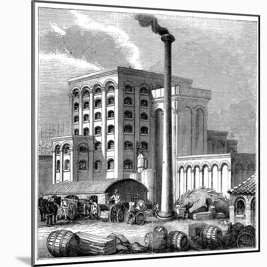 Sugar Refinery, Southampton, England, Which Opened in 1851-null-Mounted Giclee Print