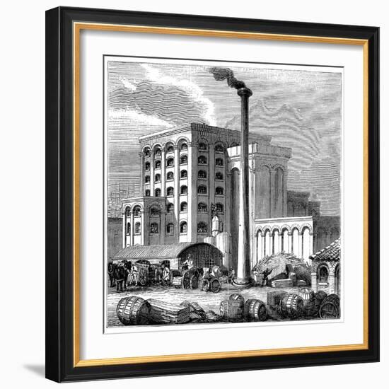 Sugar Refinery, Southampton, England, Which Opened in 1851-null-Framed Giclee Print