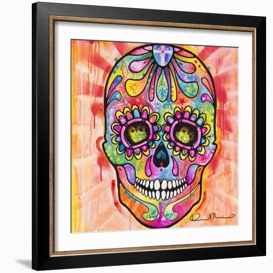 Sugar Skull - Day of the Dead-Dean Russo-Framed Giclee Print