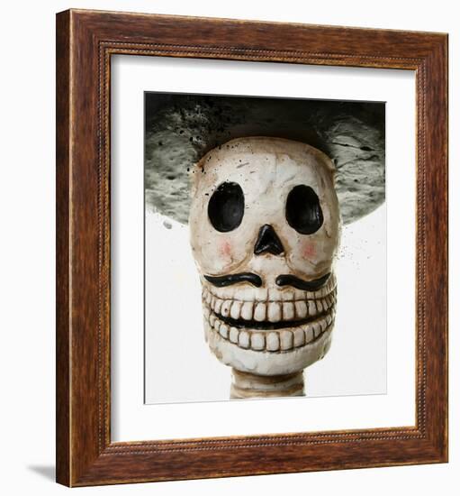 Sugar Skull Mariachi-null-Framed Art Print