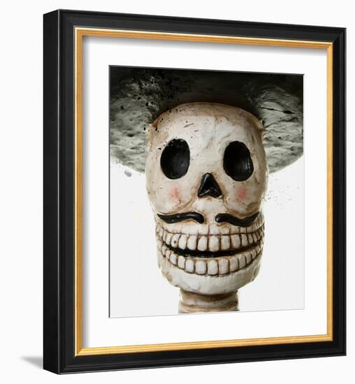 Sugar Skull Mariachi-null-Framed Art Print