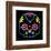 Sugar Skull Velvet II-Rosa Mesa-Framed Art Print