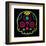 Sugar Skull Velvet IV-Rosa Mesa-Framed Art Print