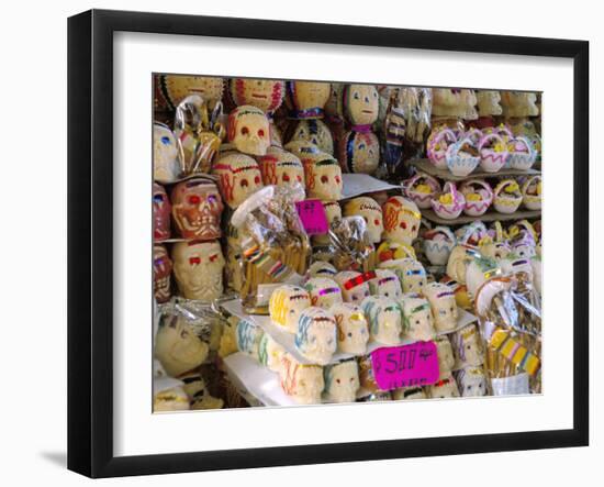 Sugar Skulls, Day of the Dead, Mexico, North America-Liba Taylor-Framed Photographic Print