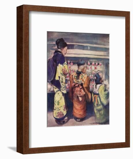 'Sugar-Water Stall', c1887, (1901)-Mortimer L Menpes-Framed Giclee Print