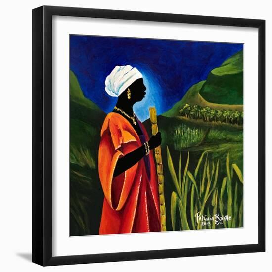 Sugarcane journey-Patricia Brintle-Framed Giclee Print