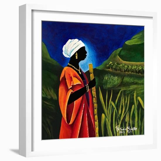 Sugarcane journey-Patricia Brintle-Framed Giclee Print