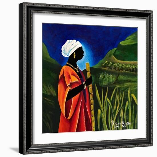 Sugarcane journey-Patricia Brintle-Framed Giclee Print