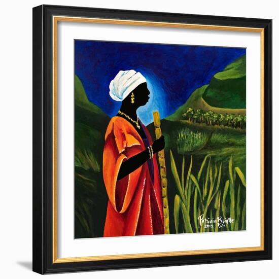 Sugarcane journey-Patricia Brintle-Framed Giclee Print