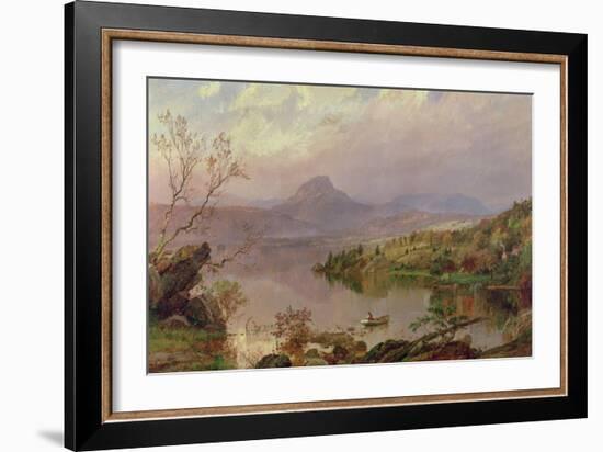 Sugarloaf from Wickham Lake, 1876-Jasper Francis Cropsey-Framed Giclee Print