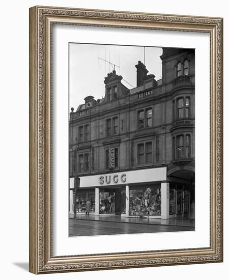 Sugg Sport, Pinstone Street Store, Sheffield, South Yorkshire, 1960-Michael Walters-Framed Photographic Print