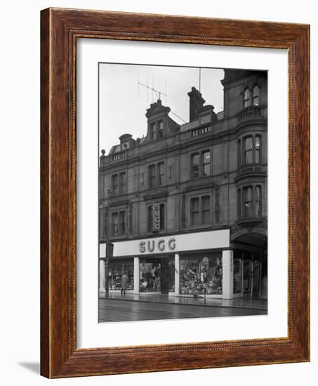 Sugg Sport, Pinstone Street Store, Sheffield, South Yorkshire, 1960-Michael Walters-Framed Photographic Print