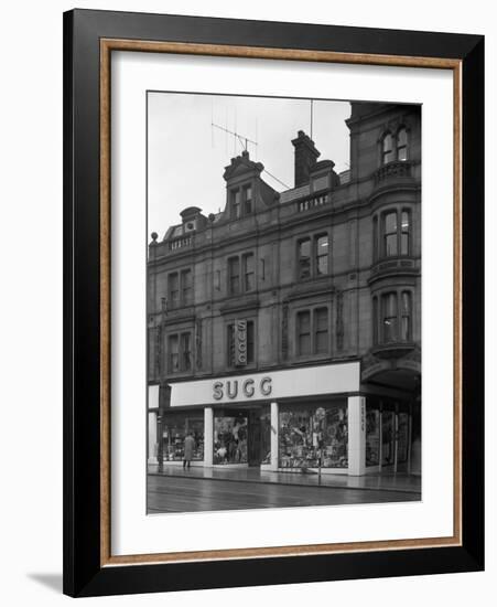 Sugg Sport, Pinstone Street Store, Sheffield, South Yorkshire, 1960-Michael Walters-Framed Photographic Print