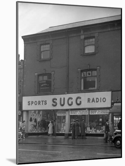 Sugg Sports and Radio, High Street, Scunthorpe, Lincolnshire, 1960-Michael Walters-Mounted Photographic Print