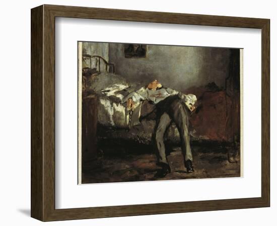 Suicide, 1881-Edouard Manet-Framed Giclee Print