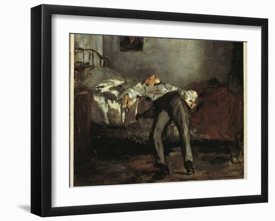 Suicide, 1881-Edouard Manet-Framed Giclee Print