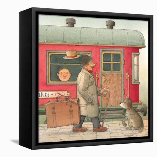 Suitcase, 2006-Kestutis Kasparavicius-Framed Premier Image Canvas