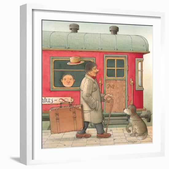 Suitcase, 2006-Kestutis Kasparavicius-Framed Giclee Print