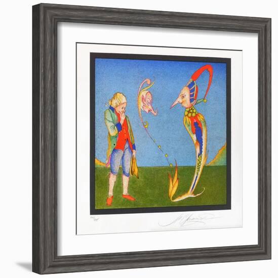 Suite Carnaval de Saint Petersbourg No. 6-Mihail Chemiakin-Framed Limited Edition