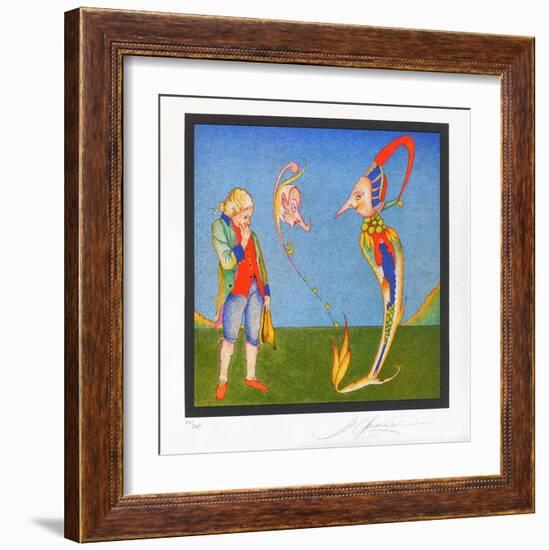 Suite Carnaval de Saint Petersbourg No. 6-Mihail Chemiakin-Framed Limited Edition