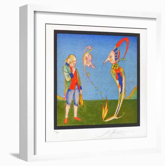 Suite Carnaval de Saint Petersbourg No. 6-Mihail Chemiakin-Framed Limited Edition