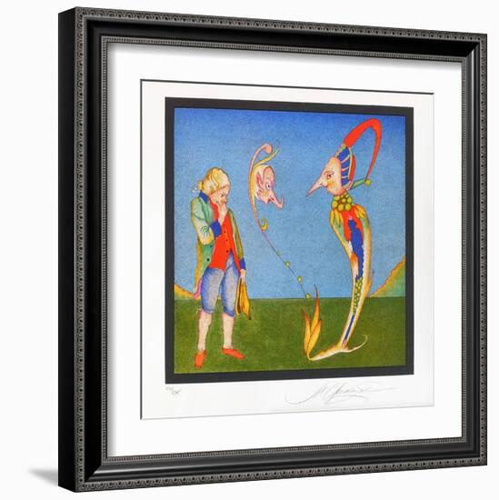 Suite Carnaval de Saint Petersbourg No. 6-Mihail Chemiakin-Framed Limited Edition