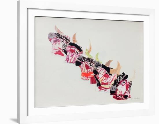 Suite Corrida VI-Daniel Milhaud-Framed Collectable Print