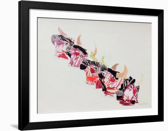 Suite Corrida VI-Daniel Milhaud-Framed Collectable Print