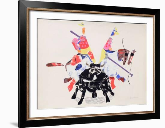 Suite Corrida VII-Daniel Milhaud-Framed Collectable Print