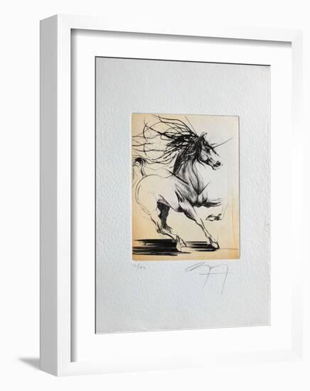 Suite Équestre II-Jean-marie Guiny-Framed Limited Edition