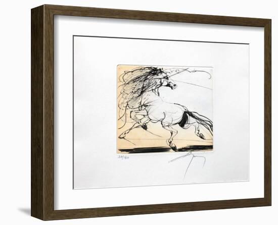 Suite Equestre III-Jean-marie Guiny-Framed Limited Edition