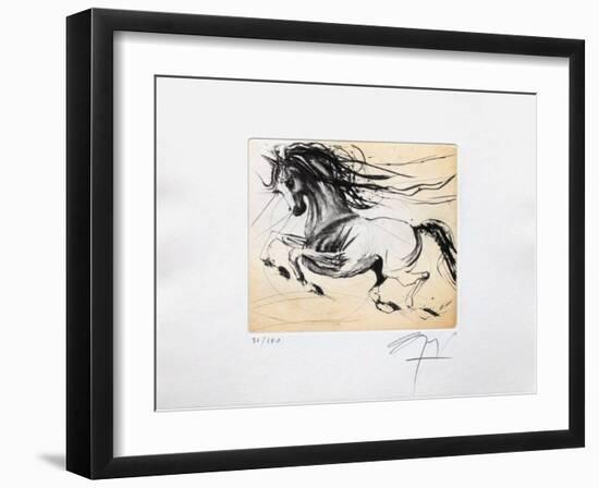 Suite Equestre IV-Jean-marie Guiny-Framed Limited Edition