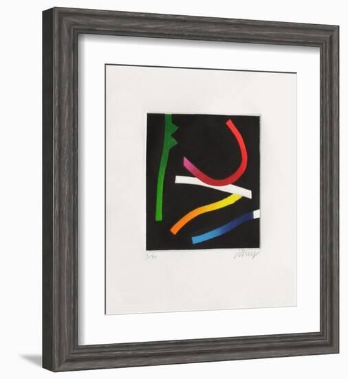 Suite Fluorescente II-Bertrand Dorny-Framed Limited Edition