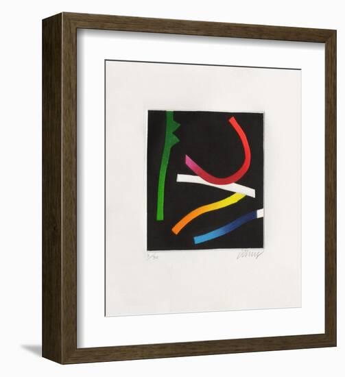 Suite Fluorescente II-Bertrand Dorny-Framed Limited Edition