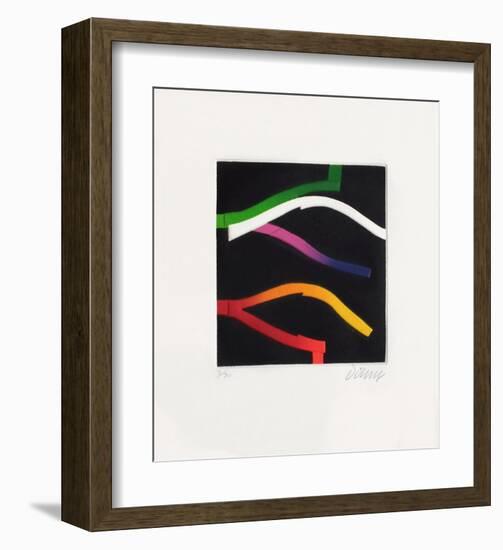 Suite Fluorescente III-Bertrand Dorny-Framed Limited Edition