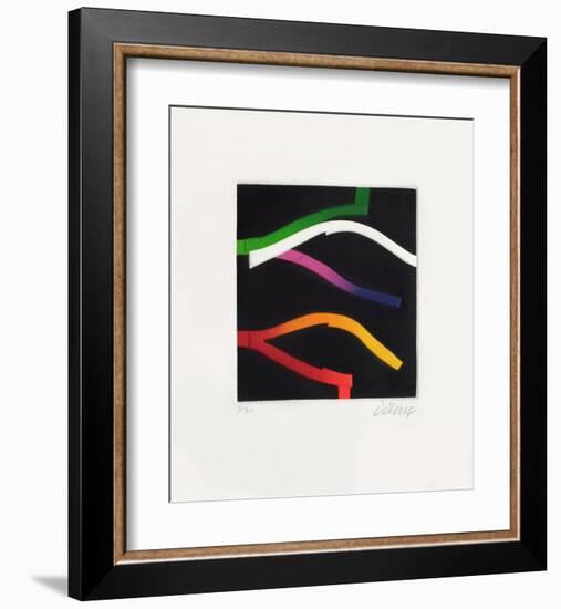 Suite Fluorescente III-Bertrand Dorny-Framed Limited Edition